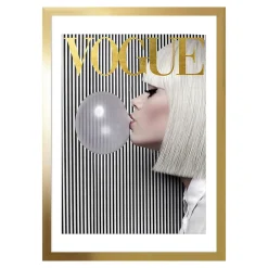 Obraz do salonu GOLDEN VOGUE 20x30 cm