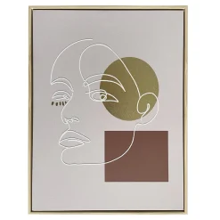 Obraz do salonu twarz NATURAL 30,2x40,2 cm