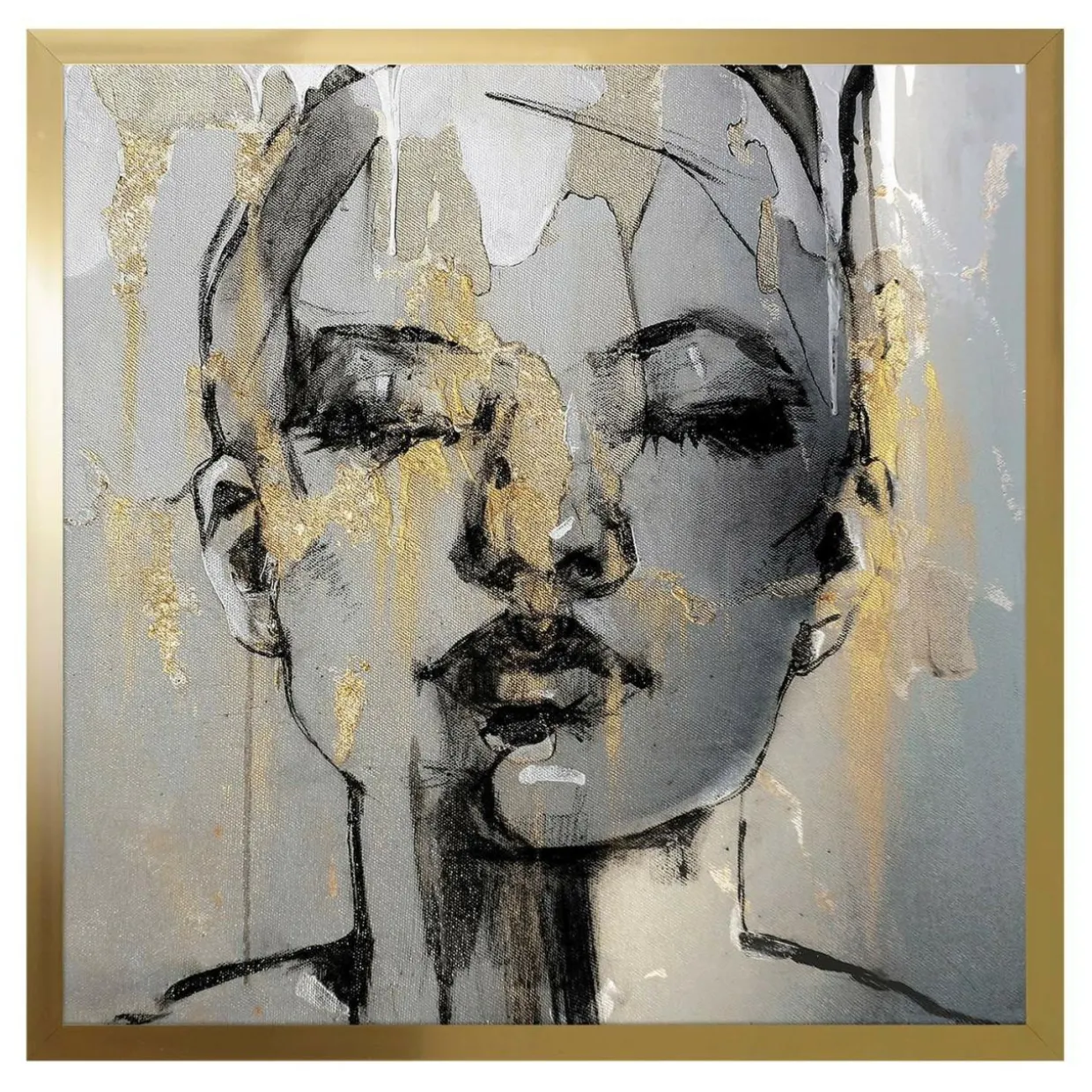 Obraz GOLD SAFARI III 50x50 cm