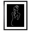 Obraz Line Art Kobieta LINEAR I 43x53 cm