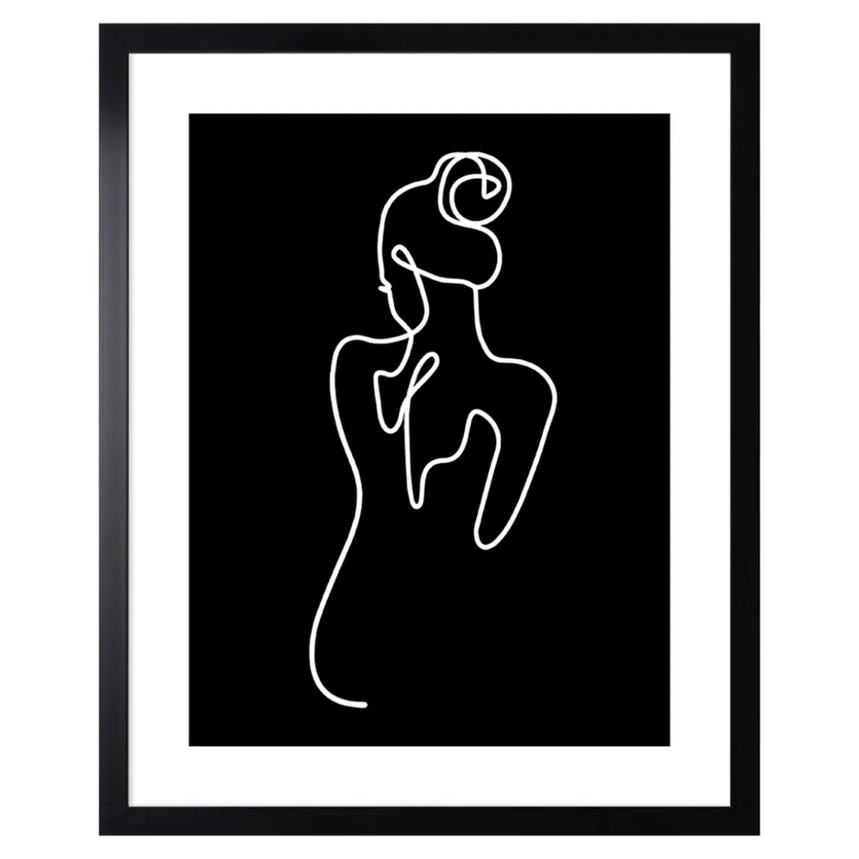 Obraz Line Art Kobieta LINEAR I 43x53 cm