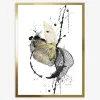 Obraz LINE FLOWERS I 50x70 cm