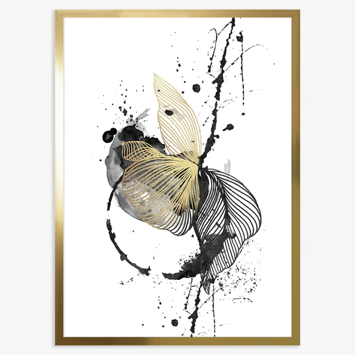 Obraz LINE FLOWERS I 50x70 cm