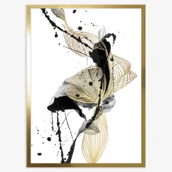 Obraz LINE FLOWERS II 50x70 cm