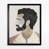 Obraz MAN SHAPE ELEGANT 40x50 cm