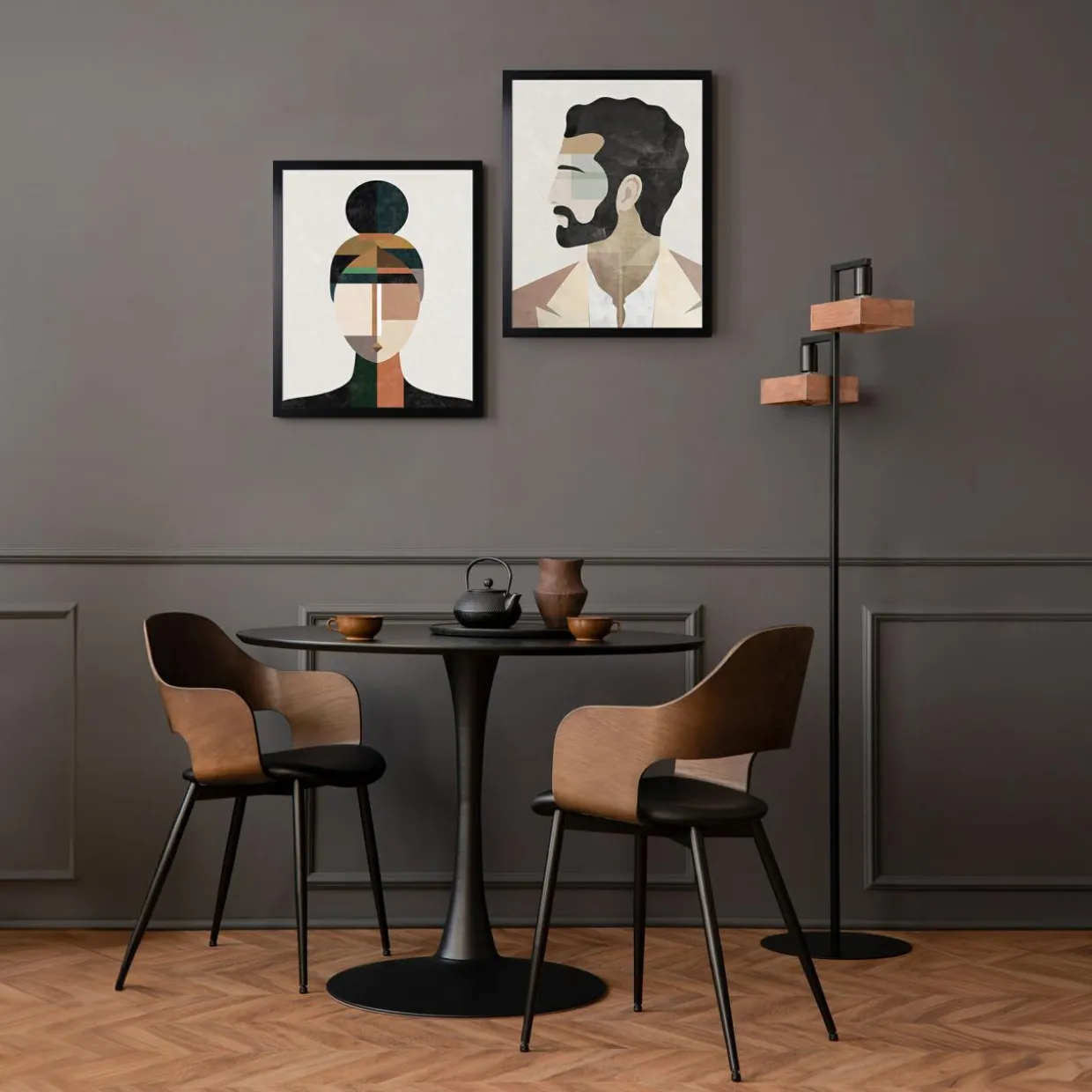 Obraz MAN SHAPE ELEGANT 40x50 cm