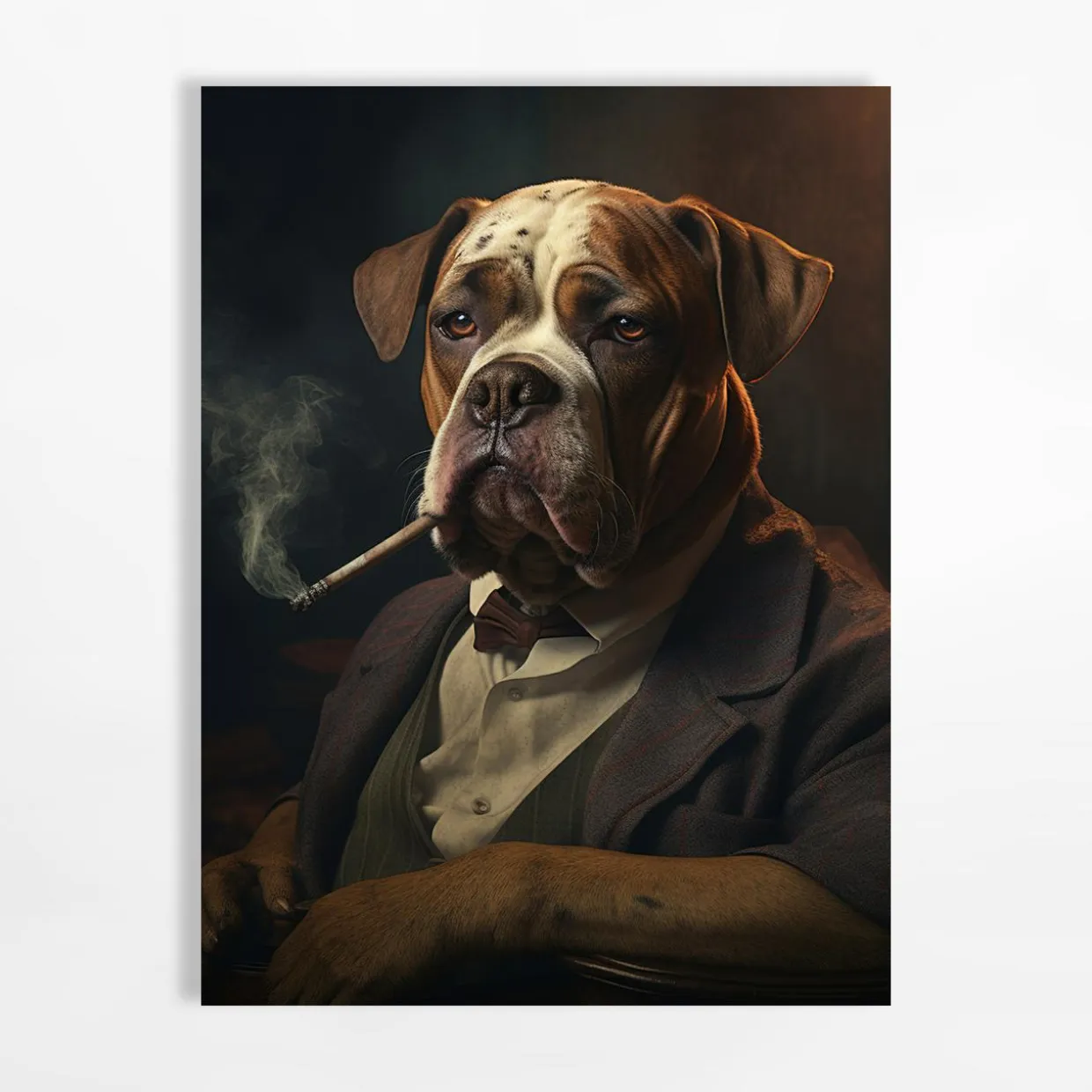 Obraz na płótnie BUSINESSDOG II 30x40 cm