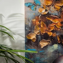 Obraz na płótnie KOBIETA I 100x100 cm