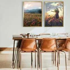 Obraz ROWER NA ŁĄCE FLORES 50x70 cm
