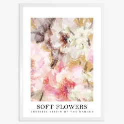 Obraz SOFT FLOWERS 50x70 cm