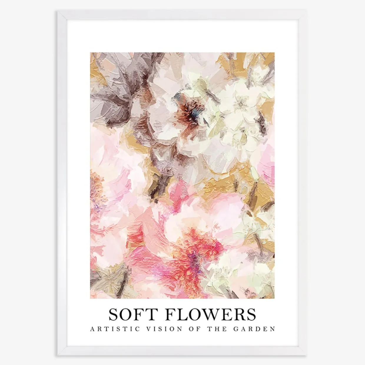 Obraz SOFT FLOWERS 50x70 cm