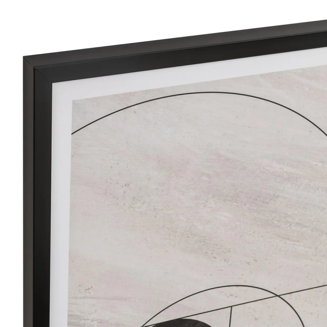 Obraz w czarnej ramie ABSTRACT III 50x70 cm