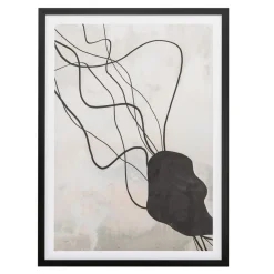 Obraz w czarnej ramie ABSTRACT I 50x70 cm
