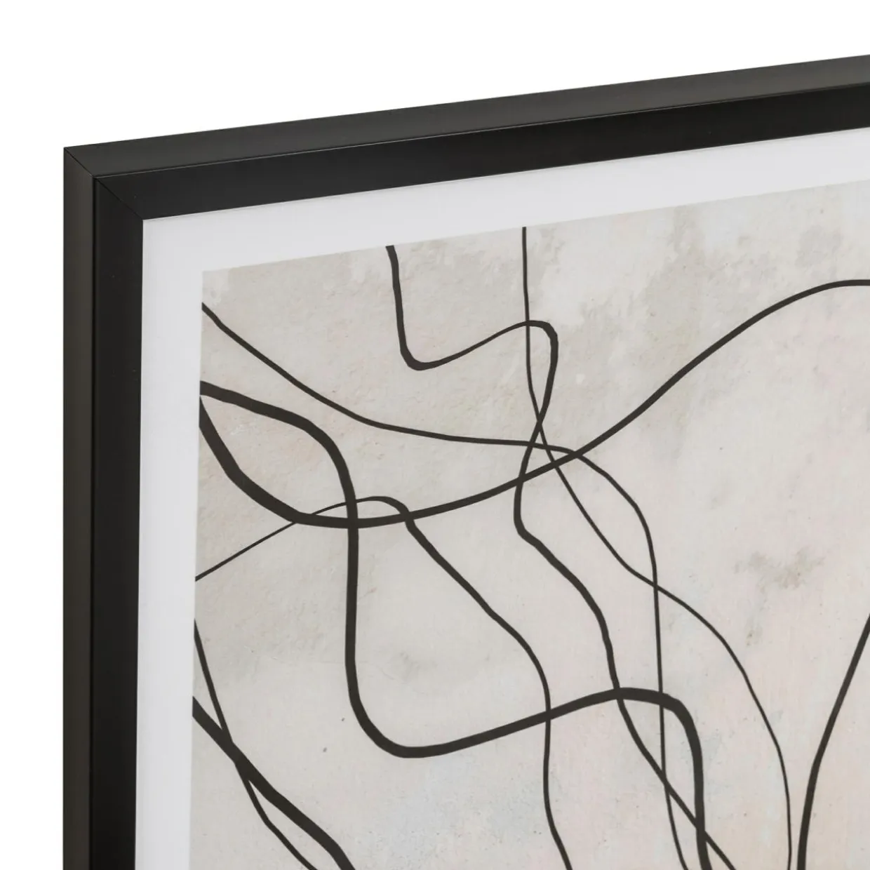 Obraz w czarnej ramie ABSTRACT I 50x70 cm