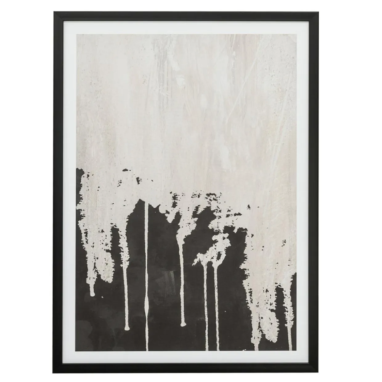 Obraz w czarnej ramie ABSTRACT II 50x70 cm