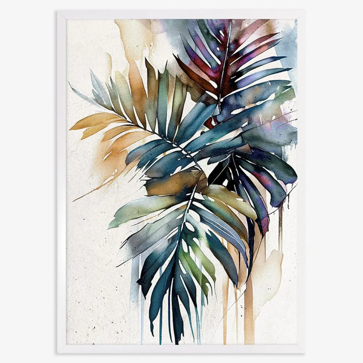 Obraz WATERCOLOR LEAVES II 50x70 cm