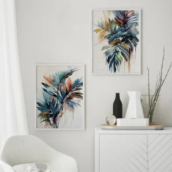 Obraz WATERCOLOR LEAVES I 50x70 cm