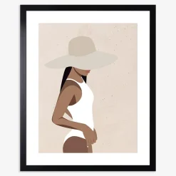 Obraz WOMEN IN HAT I 40x50 cm