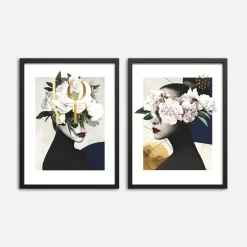 Obrazy na ścianę WALL DARLING, 2 szt. 30x40 cm
