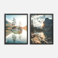 Obrazy na ścianę WALL SCENERY, 2 szt. 30x40 cm