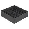 Organizer 24-komorowy szary 32x32x10 cm