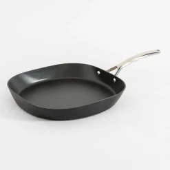 Patelnia na indukcję czarna QUADRATO 30 cm