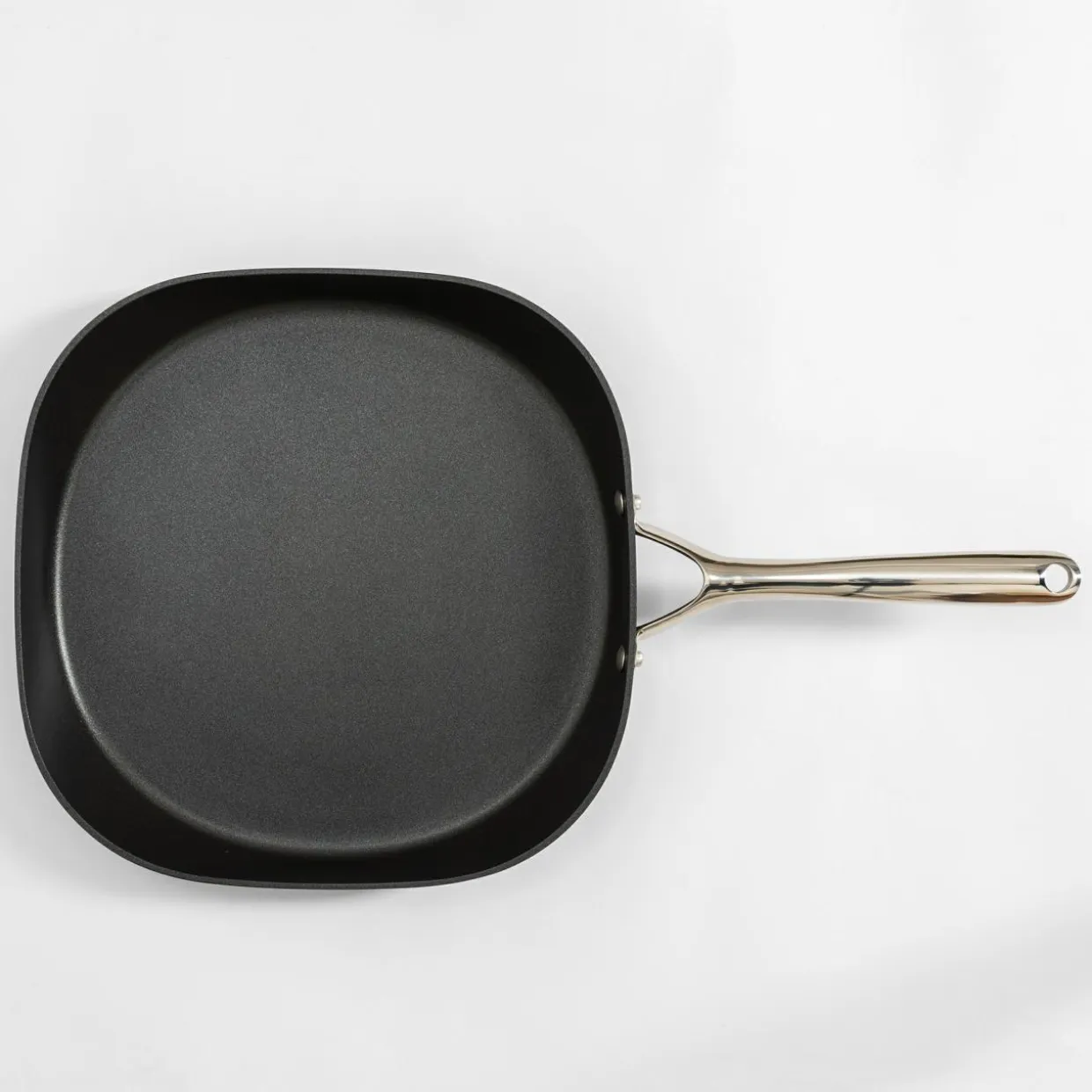 Patelnia na indukcję czarna QUADRATO 30 cm