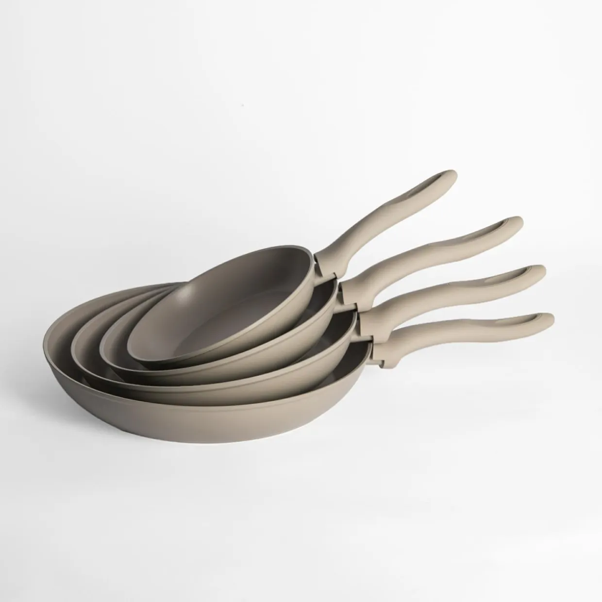 Patelnia na indukcję głęboka szara GOBI 28 cm