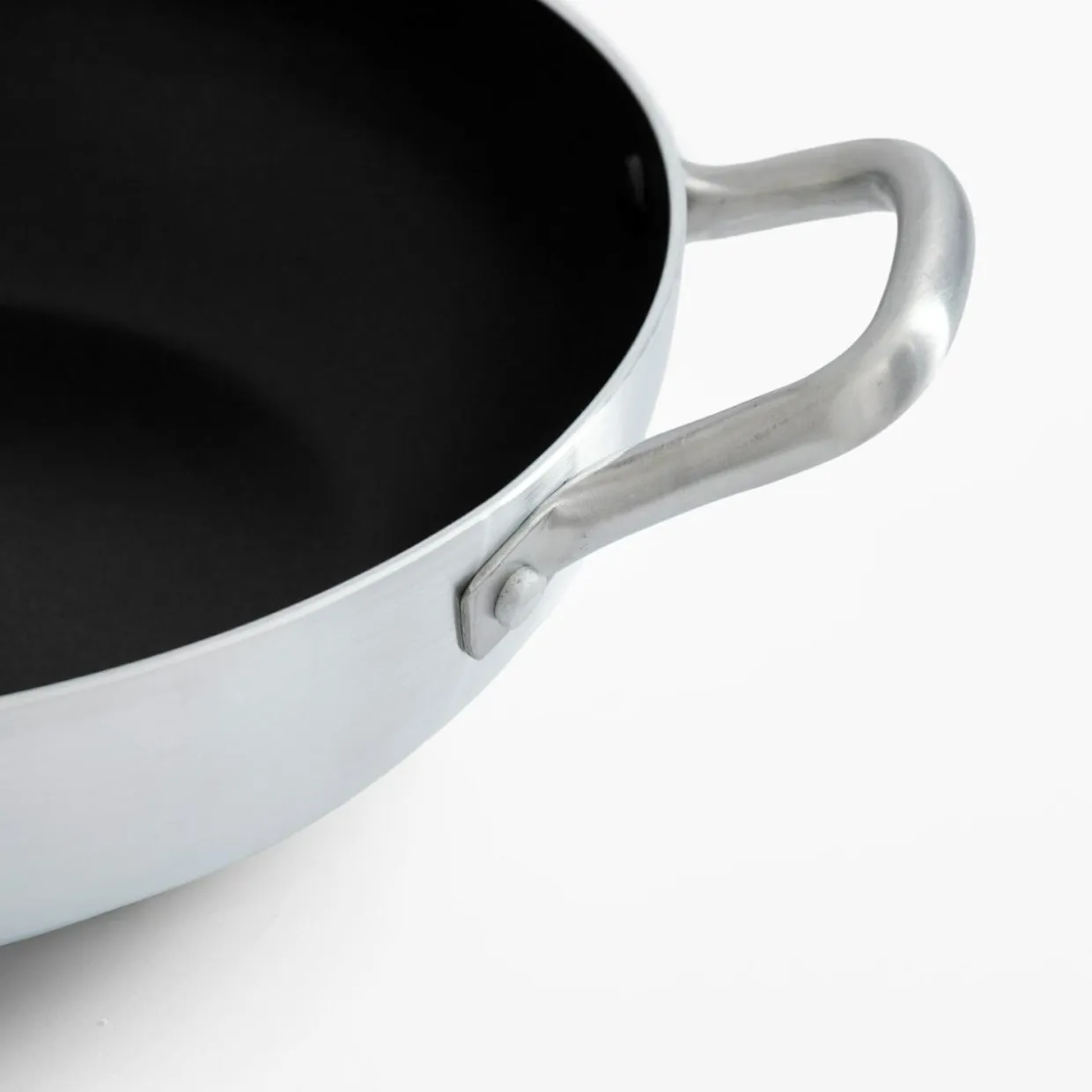 Patelnia wok ze wskaźnikiem nagrzania i powłoką Ilag DOTT 28 cm