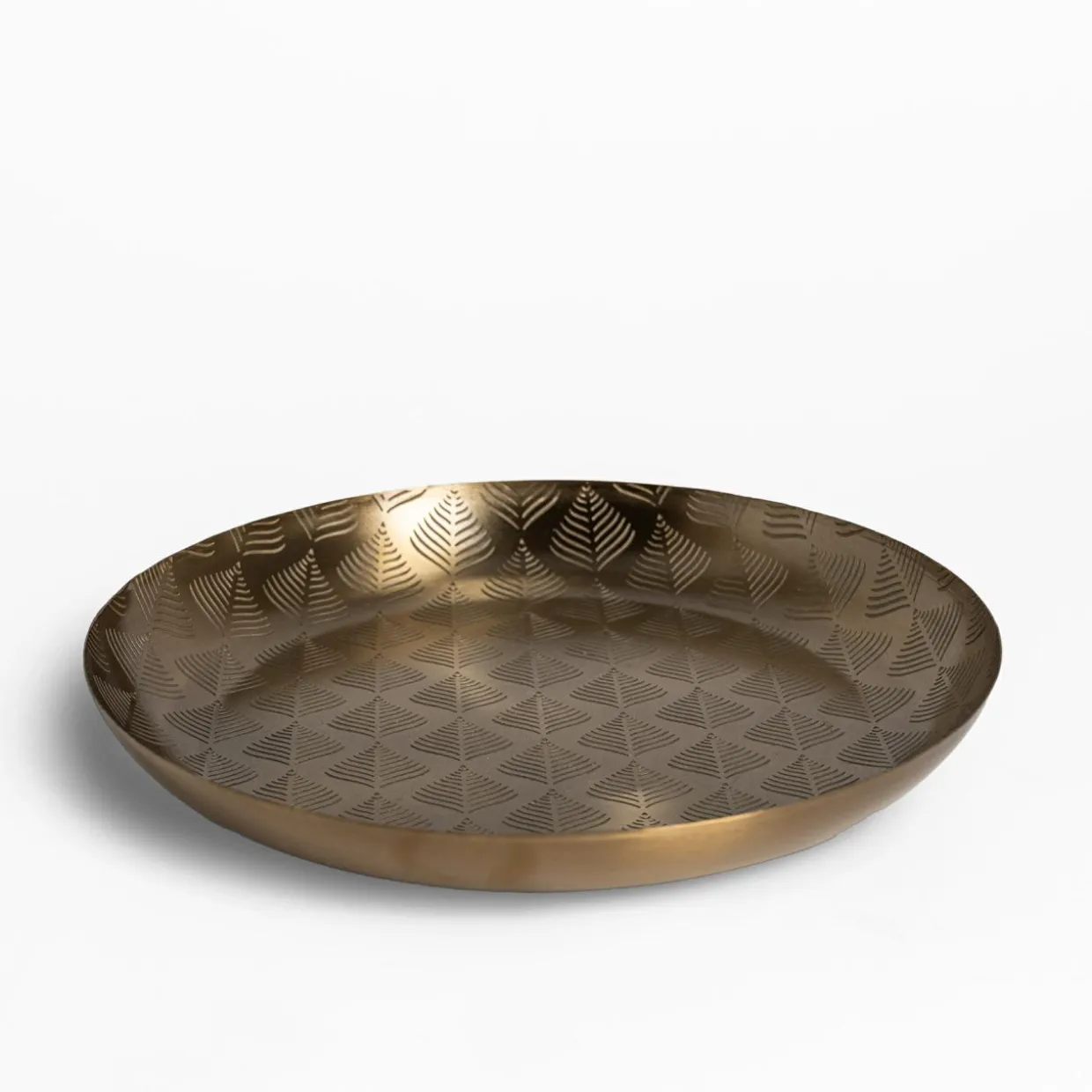 Patera dekoracyjna złota 30 cm