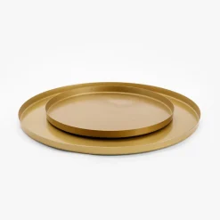 Patera dekoracyjna złota 30 cm