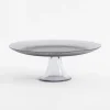 Patera na nóżce ombre 28 cm