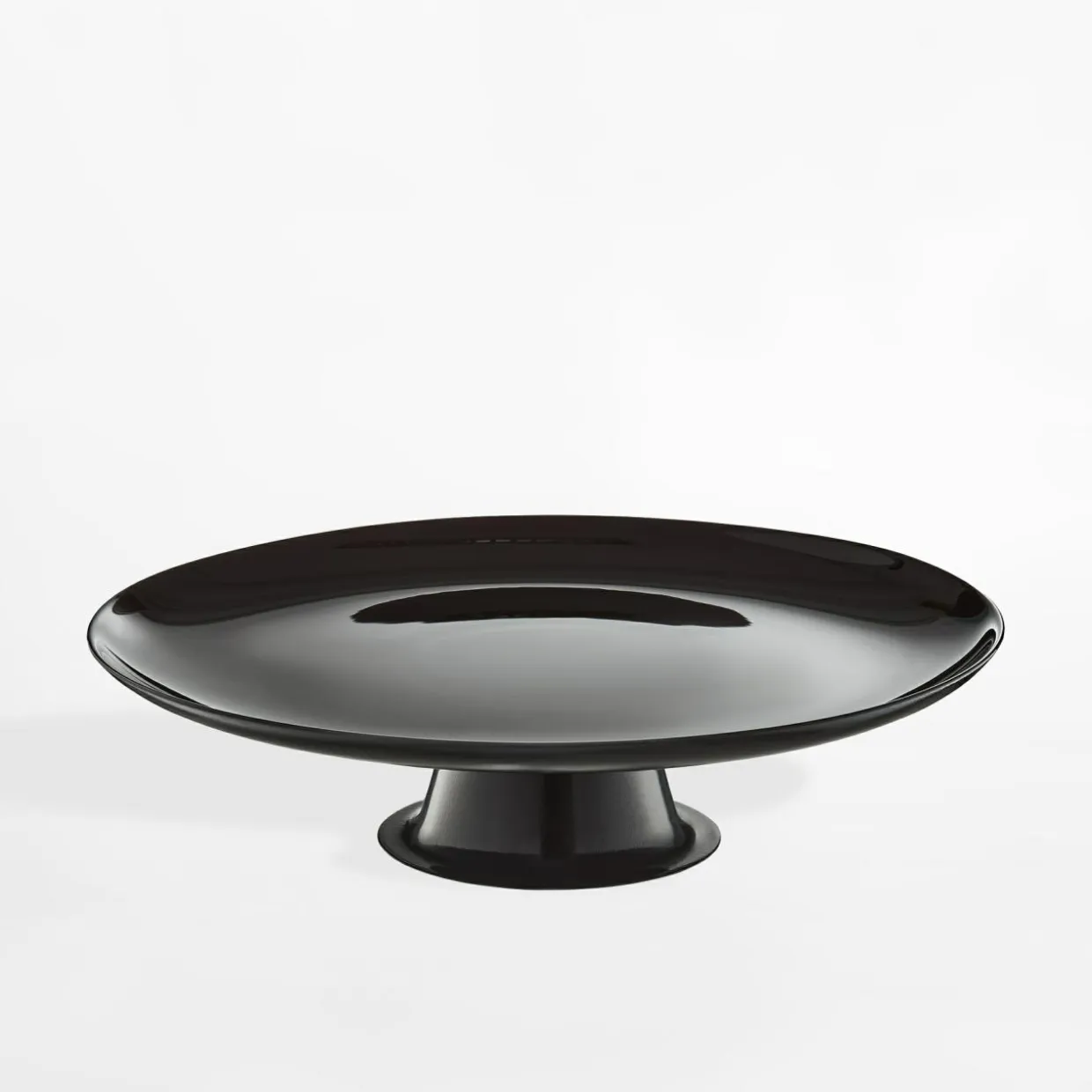 Patera na nodze LILY czarna 32 cm