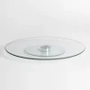 Patera obrotowa szklana 30 cm