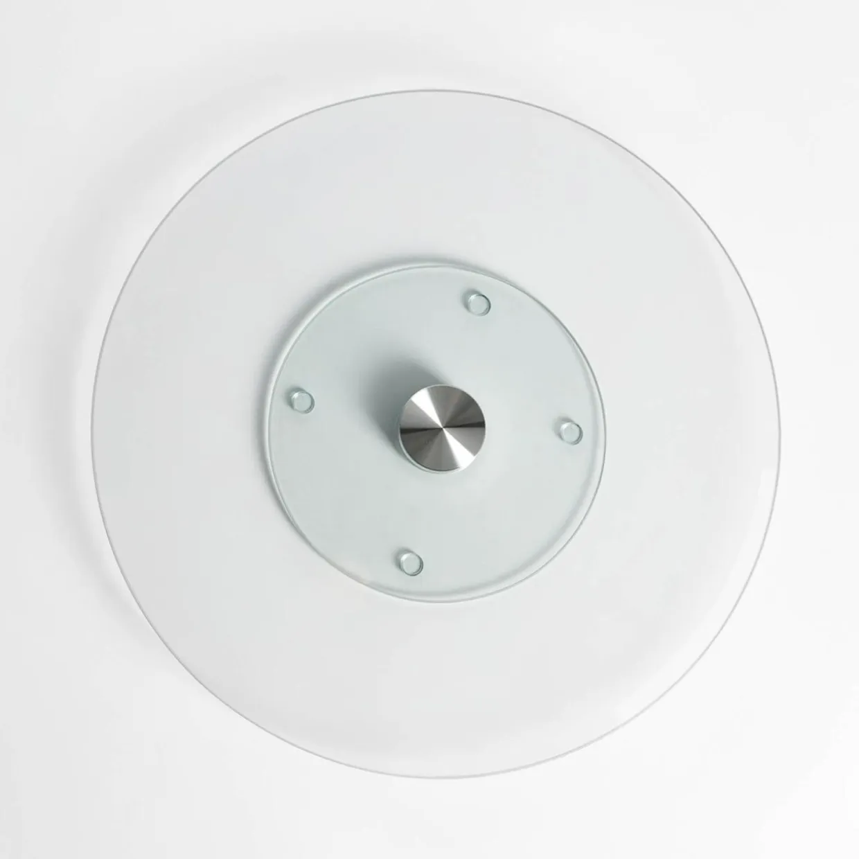 Patera obrotowa szklana 30 cm