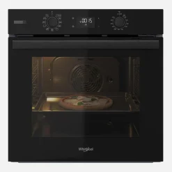 Piekarnik do zabudowy SoftClosing czarny WHIRLPOOL OMSR58CU1SB