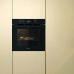 Piekarnik do zabudowy SoftClosing czarny WHIRLPOOL OMK58CU1SB