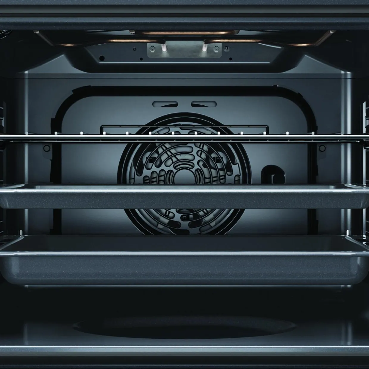 Piekarnik do zabudowy z hydrolizą czarny WHIRLPOOL OMK58HU1B