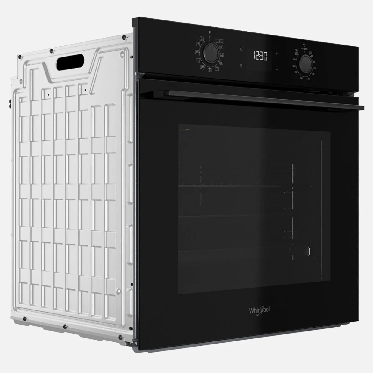 Piekarnik do zabudowy z hydrolizą czarny WHIRLPOOL OMK58HU1B