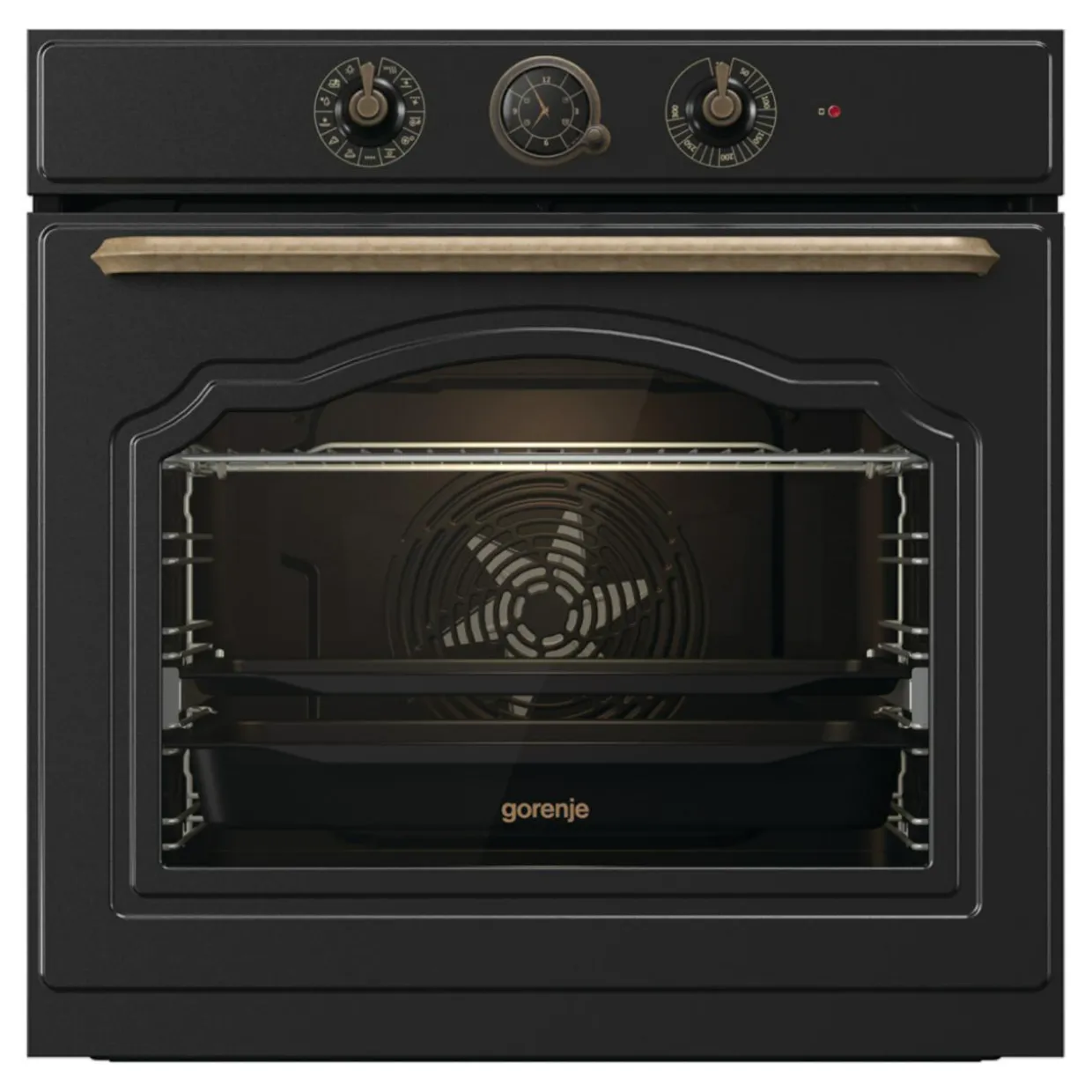 Piekarnik retro CLASSICO czarny BOS67372CLB