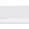 Półka wisząca biała minimalistyczna PLISSEE 140 cm