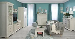 Półka wisząca styl prowansalski KASHMIR