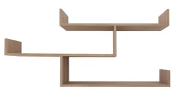 Półki TRIO 80 cm dąb sonoma