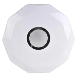Plafon biały LED 68W DIAMOND 50 cm z pilotem