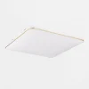 Plafon kwadratowy LED 50W złoty OMAR 53 cm