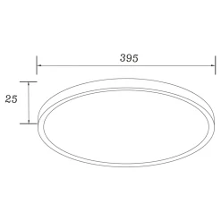 Plafon LED CCT CAMI 40 cm