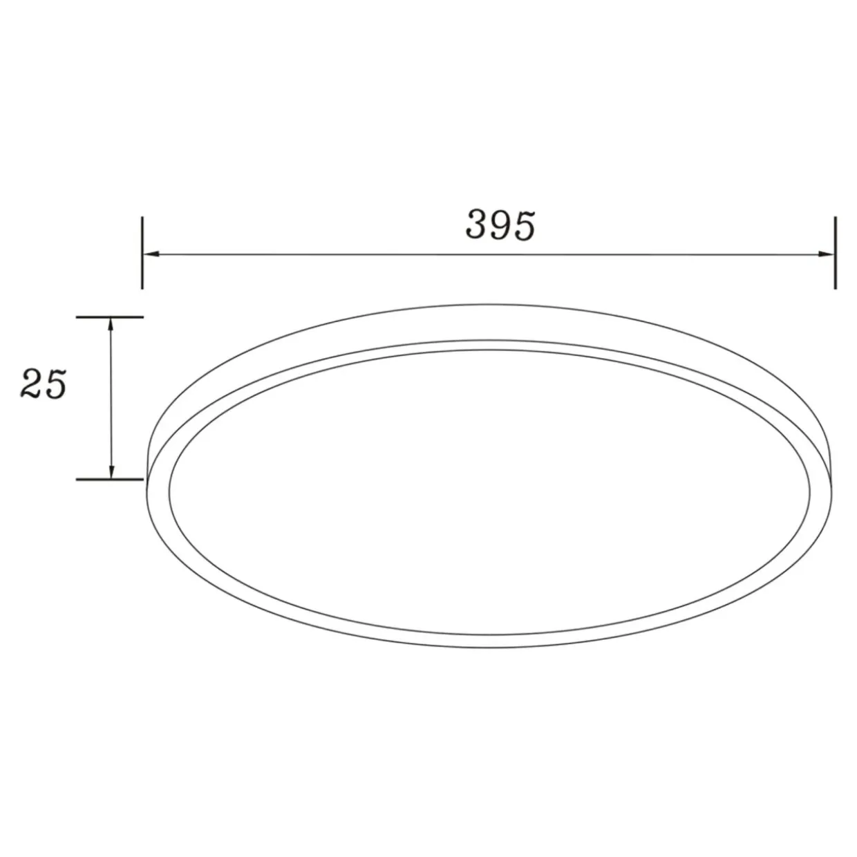 Plafon LED CCT CAMI 40 cm