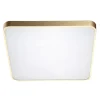 Plafon LED kwadratowy złoty SIERRA 40 cm