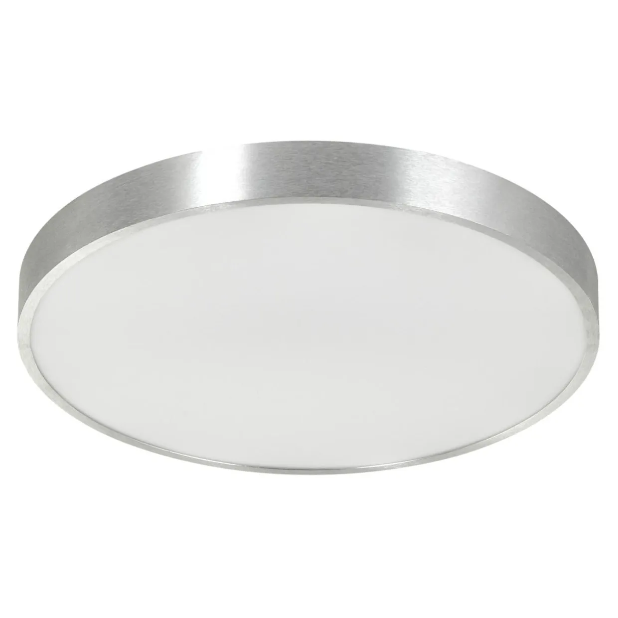 Plafon LED okrągły srebrny SIERRA 40 cm