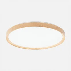 Plafon LED okrągły 24W jasne drewno ORO-OLMO 34 cm